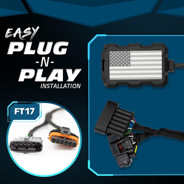 FT17 Fukin Tuned is specialized for your car's gas pedal sensor socket; because of that every model can have different socket type, but the effect is the same