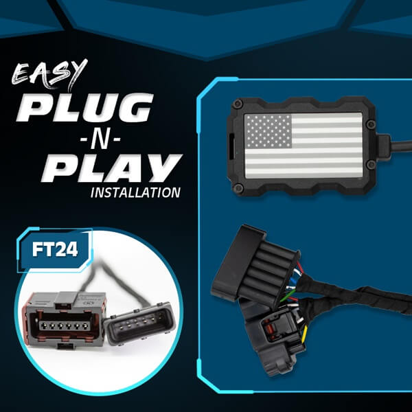 FT24 Fukin Tuned is specialized for your car's gas pedal sensor socket; because of that every model can have different socket type, but the effect is the same